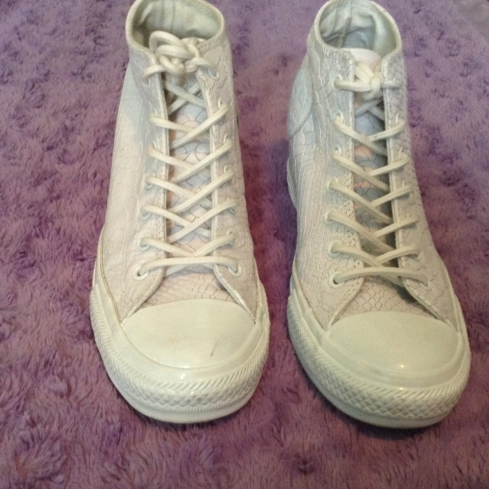 White Converse